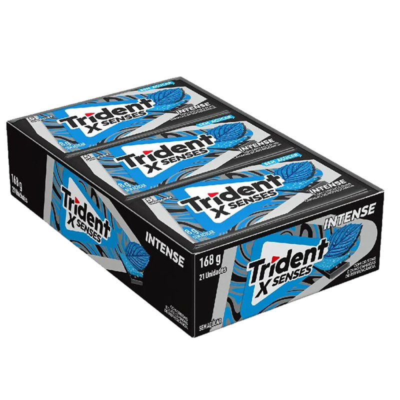 Chiclete Trident Fresh Intense Dp 21Un