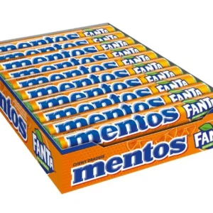 Bala Mentos Fanta Dp 600g 16Un
