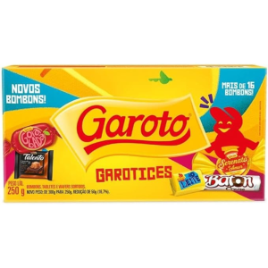 Bombom Garoto Garotice Sortido cx 250g Garoto