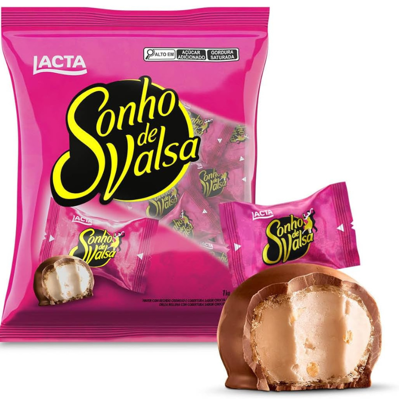 Bombom Sonho de Valsa Pct 1Kg