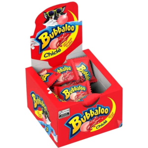 Chiclete Bubbaloo Morango Dp 60Un