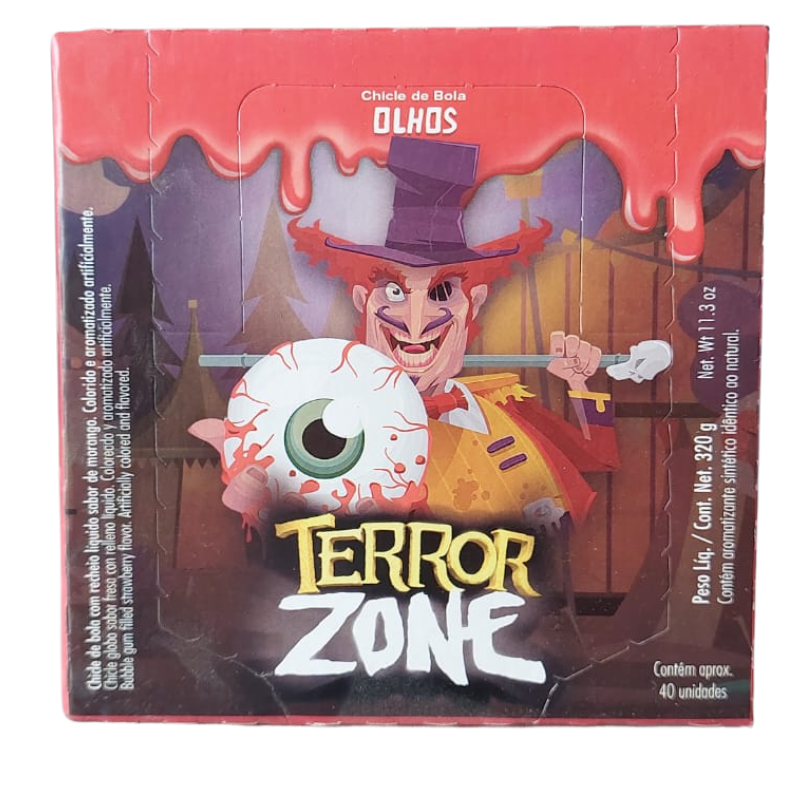 Chiclete Terror Zone Dp 40un
