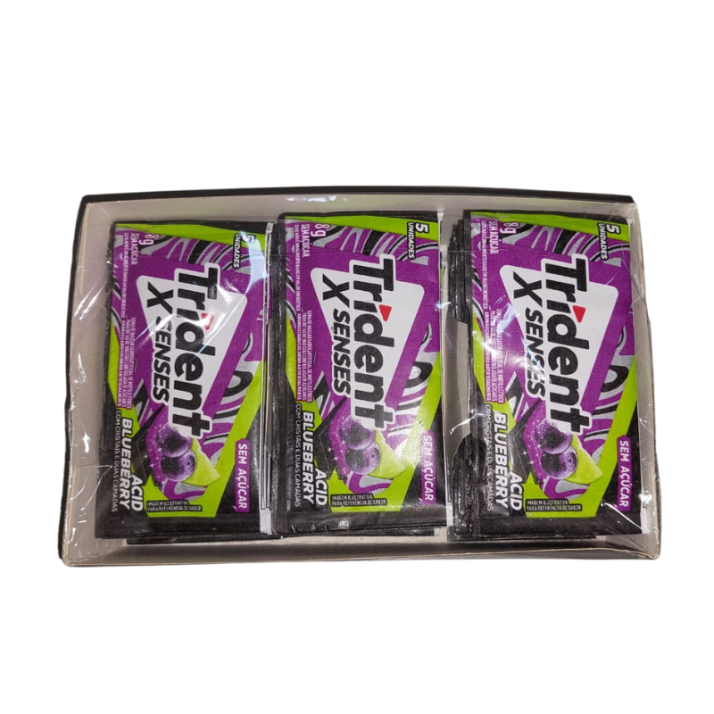 Chiclete Trident Blueberry Dp 21Un