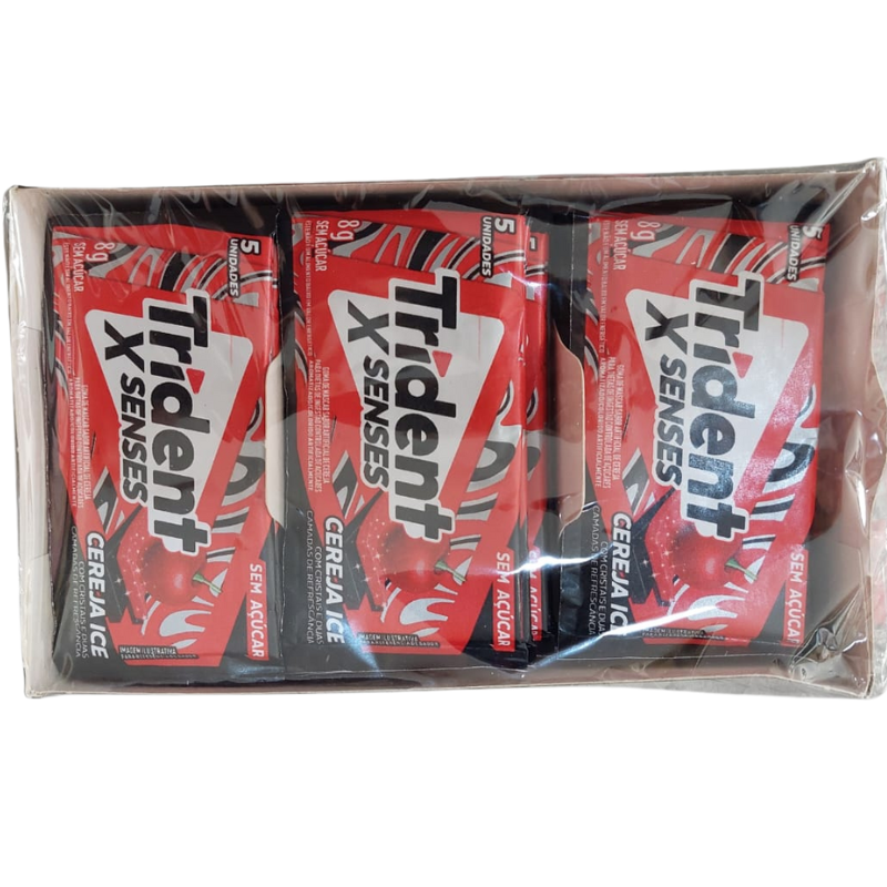 Chiclete Trident Cereja Ice Dp 21Un