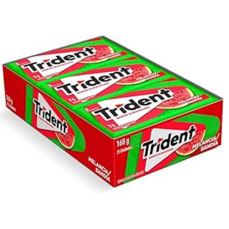 Chiclete Trident Melancia Dp 21Un