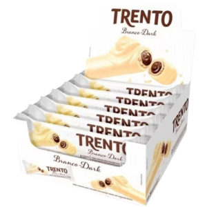 Chocolate Trento Branco Dark Dp 512g 16pct Com 2Un