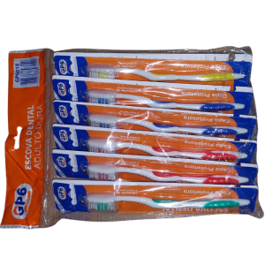 Escova Dental Adulto Dura Pct 12 Un
