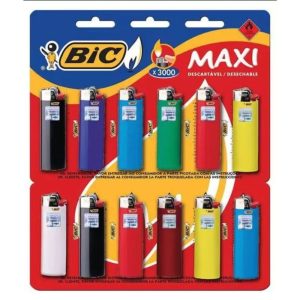 Isqueiro Bic Maxi Grande Ct 12un Bic