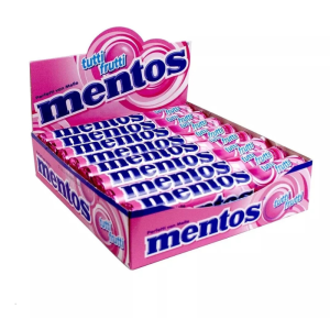 Bala Mentos Tutti Frutti Dp 600g