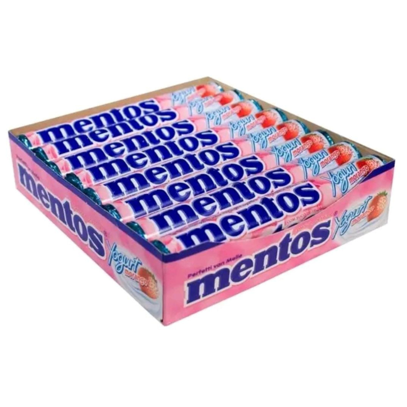 Bala Mentos Yogurt Dp 600g