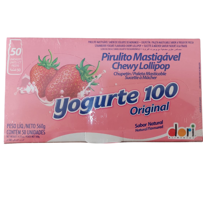 Pirulito Mast Yogurte Dori DP560g 50Un