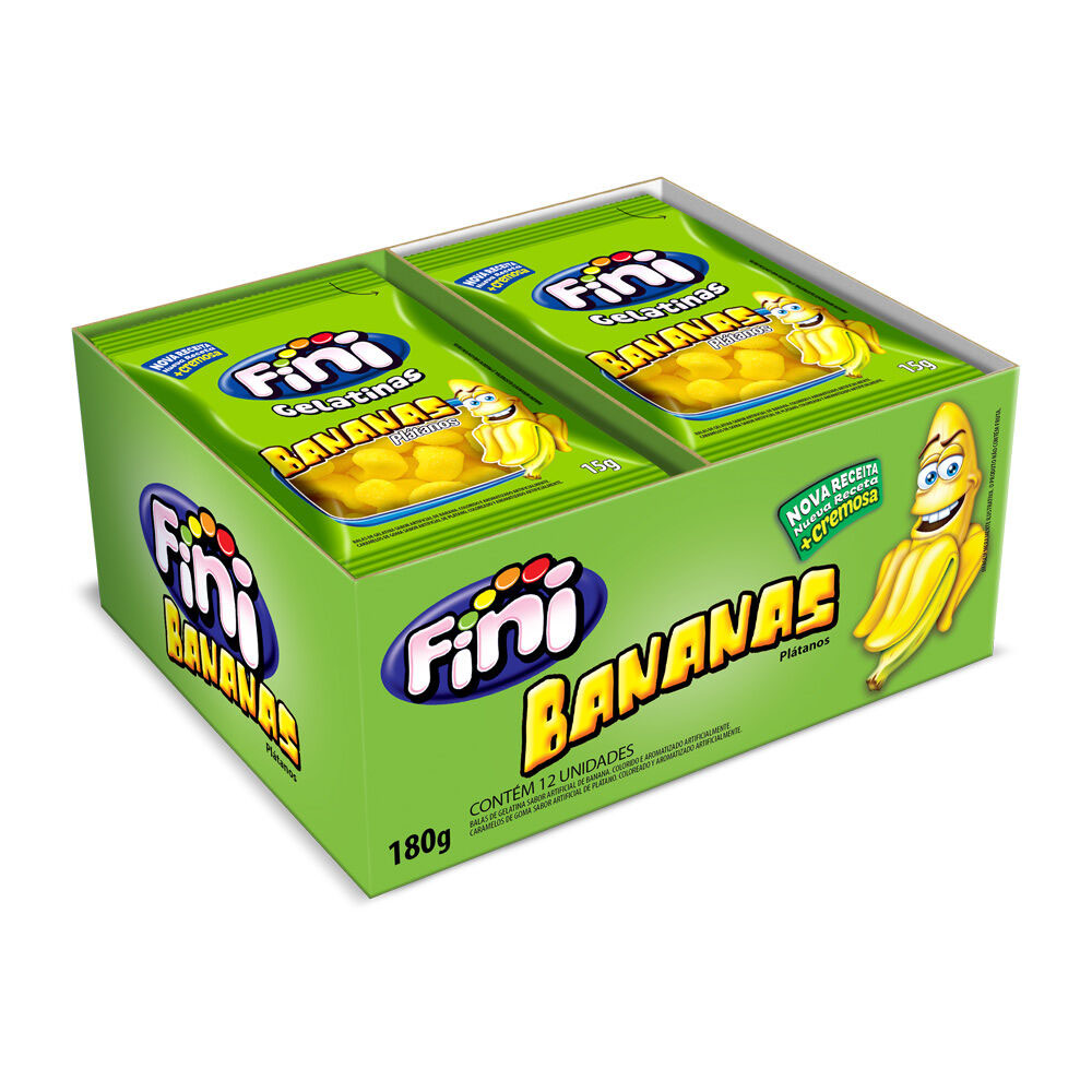 Fini Bananas Dp 180g 12un